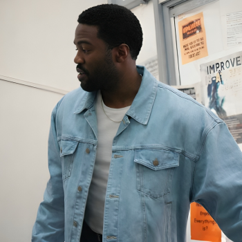 Simon Williams Wonder Man Blue Denim Jacket