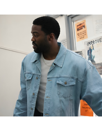 Simon Williams Wonder Man Blue Denim Jacket
