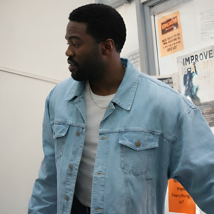 Simon Williams Wonder Man Blue Denim Jacket