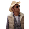Smokey and the Bandit 1977 Beige Puffer Vest