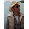 Smokey and the Bandit 1977 Beige Puffer Vest