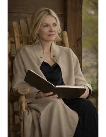 Stacy Clyburn The Madison Beige Coat