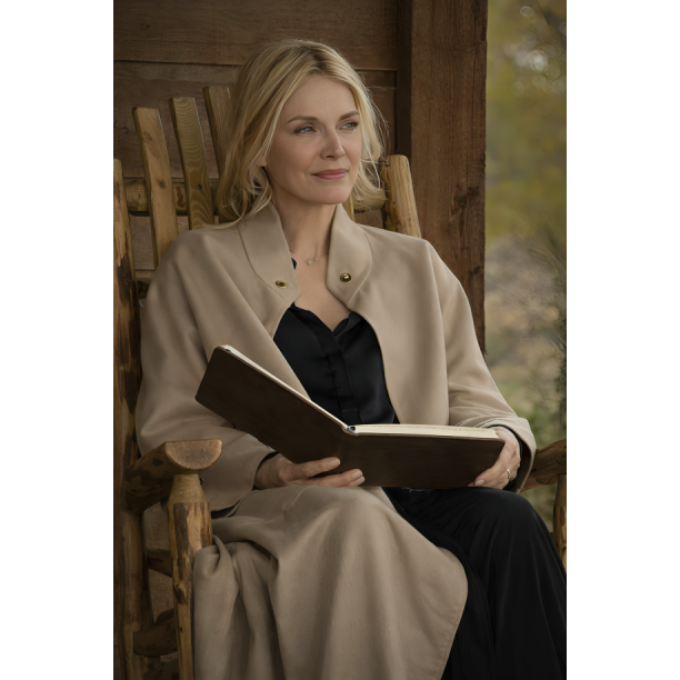 Stacy Clyburn The Madison Beige Coat