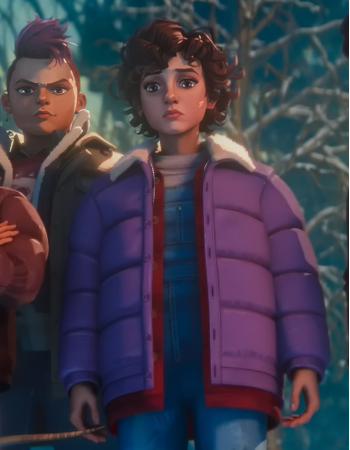 Stranger Things Tales from 85 Eleven Puffer Jacket