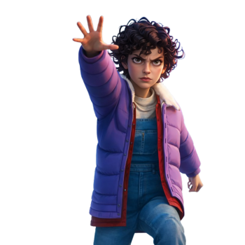 Stranger Things Tales from 85 Eleven Puffer Jacket