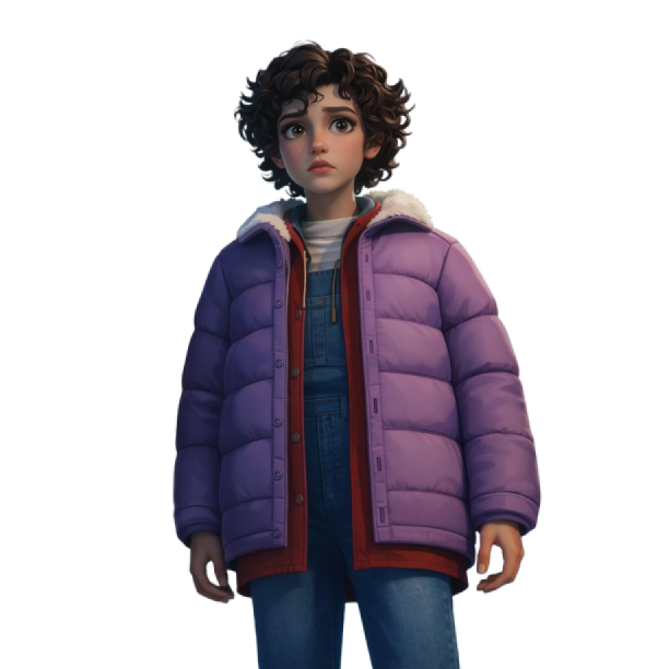 Stranger Things Tales from 85 Eleven Puffer Jacket
