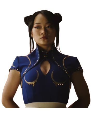 Street Fighter Chun Li Blue Outfit