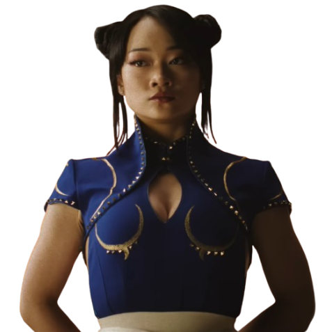 Street Fighter Chun Li Blue Outfit