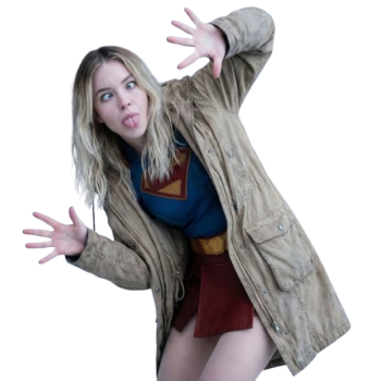 Supergirl Milly Alcock Jacket