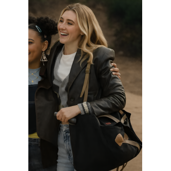 Tatum Prescott Scream Leather Coat