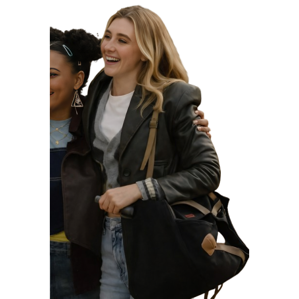 Tatum Prescott Scream Leather Coat