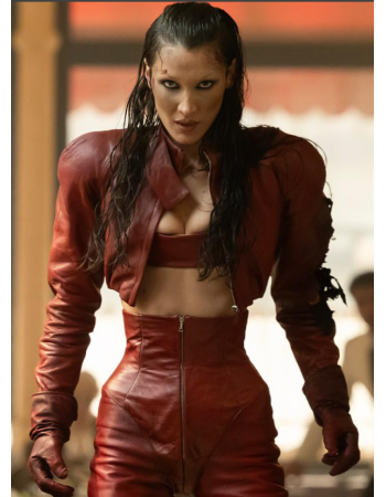 The Beauty Bella Hadid Leather Jacket