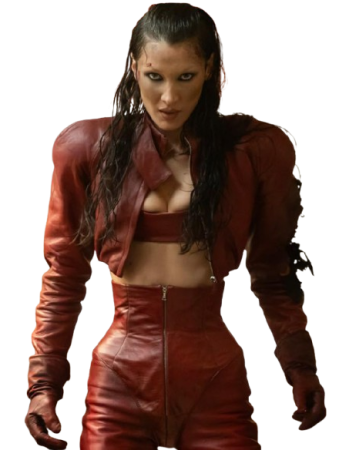 The Beauty Bella Hadid Leather Jacket