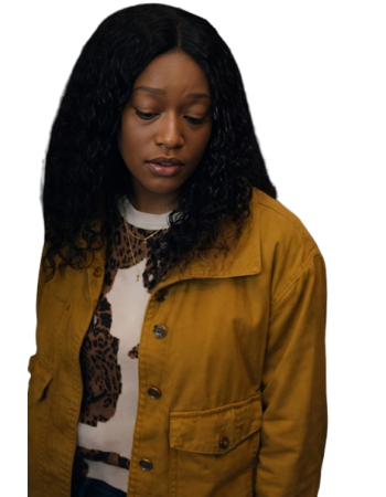 The Burbs Keke Palmer Yellow Jacket