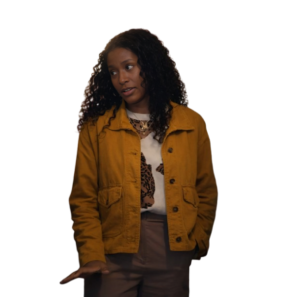 The Burbs Keke Palmer Yellow Jacket