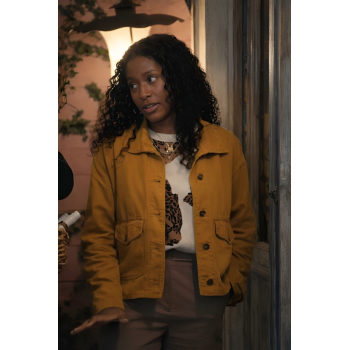 The Burbs Keke Palmer Yellow Jacket