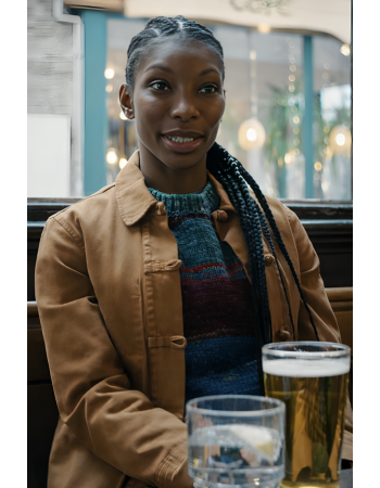 The Christophers Lori Butler Brown Jacket
