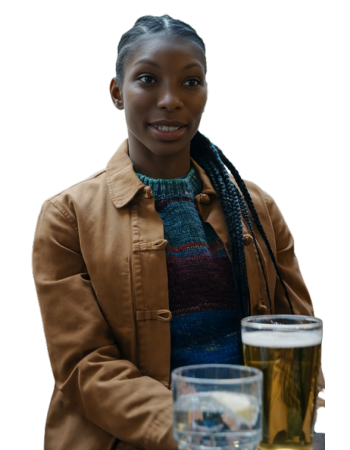 The Christophers Lori Butler Brown Jacket