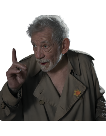 The Christophers Sir Ian McKellen Trench Coat