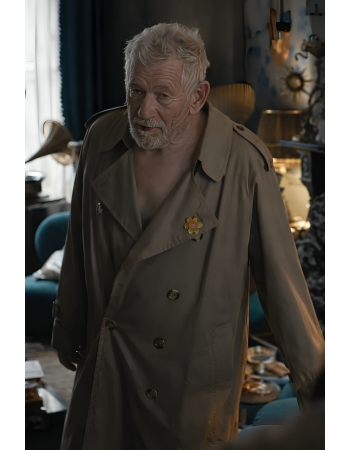 The Christophers Sir Ian McKellen Trench Coat