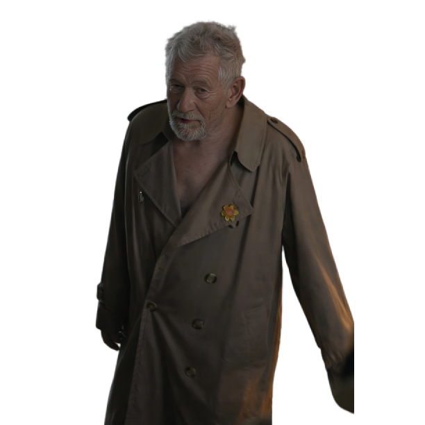 The Christophers Sir Ian McKellen Trench Coat