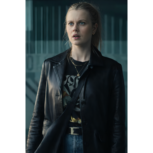 The Last Thing He Told Bailey Michaels Leather Coat