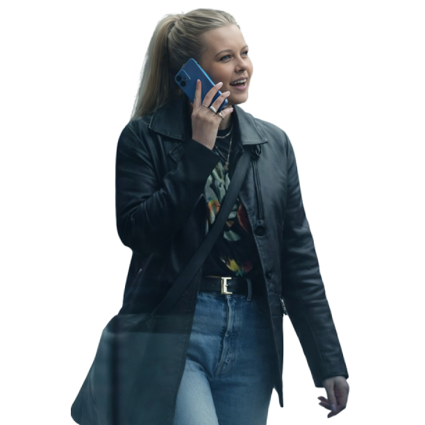 The Last Thing He Told Bailey Michaels Leather Coat