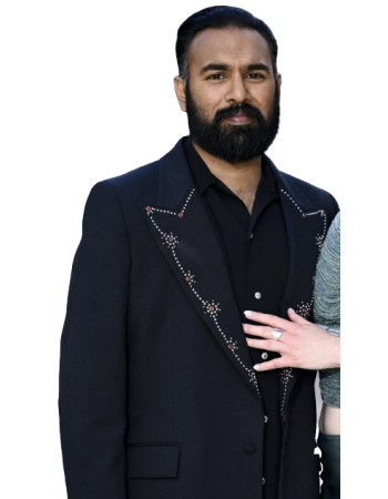 The Odyssey Himesh Patel Black Blazer