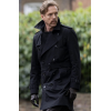 The Runner Damian Lewis Black Trench Coat