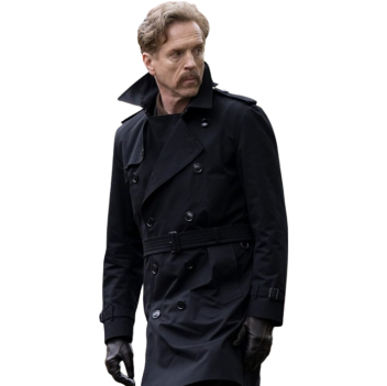 The Runner Damian Lewis Black Trench Coat