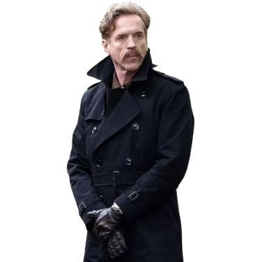 The Runner Damian Lewis Black Trench Coat