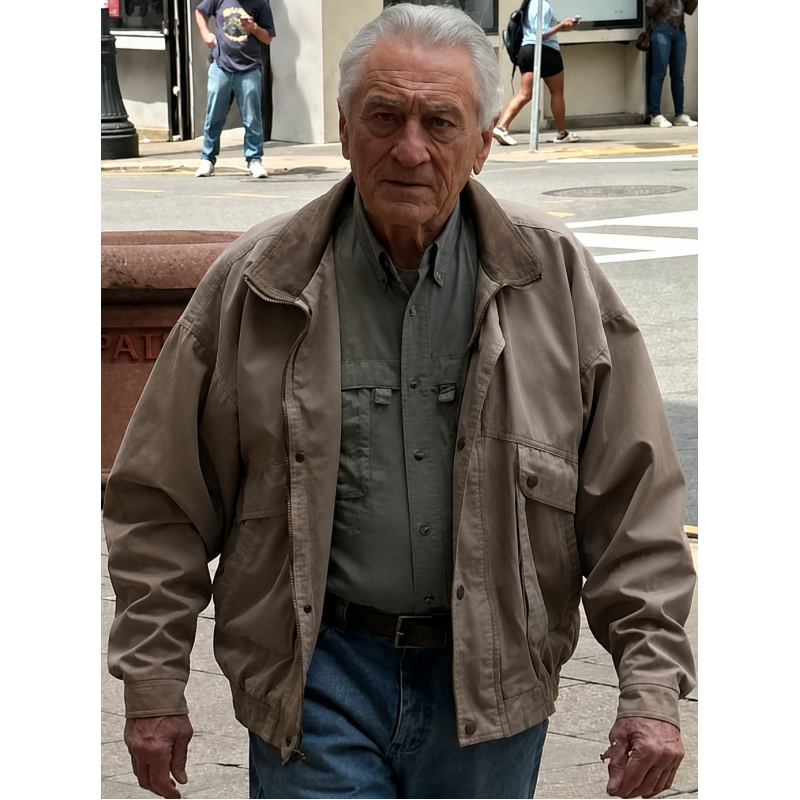 The Whisper Man Robert De Niro Cotton Jacket