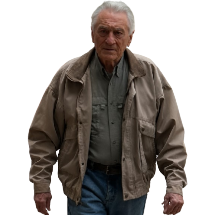 The Whisper Man Robert De Niro Cotton Jacket