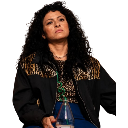 The Wrong Girls Alia Shawkat Leopard Print Jacket