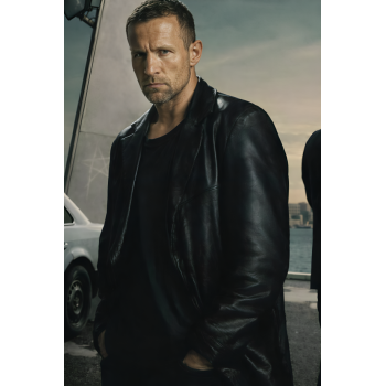 Tobias Santelmann Jo Nesbos Detective Hole Leather Jacket