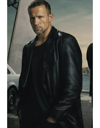 Tobias Santelmann Jo Nesbos Detective Hole Leather Jacket