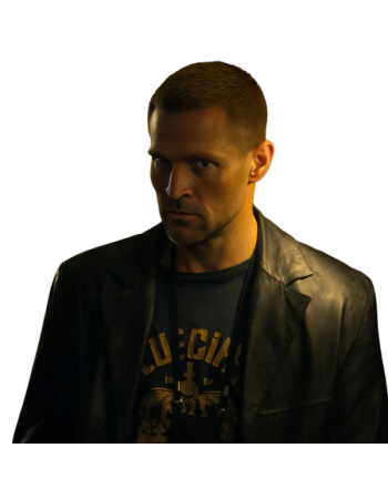 Tobias Santelmann Jo Nesbos Detective Hole Leather Jacket