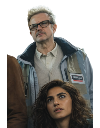 Tristan Ulloa Berlin and Lady with Ermine Jacket