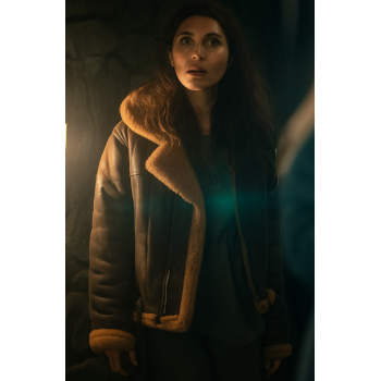 Troll 2 Marion Brown Shearling Jacket