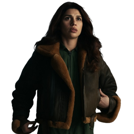 Troll 2 Marion Brown Shearling Jacket