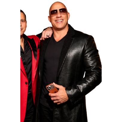 Vin Diesel The Bluff Leather Coat