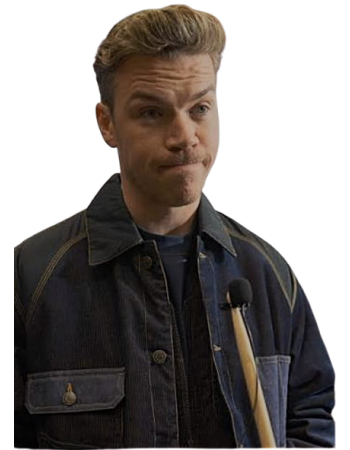 Will Poulter Union County Denim Jacket