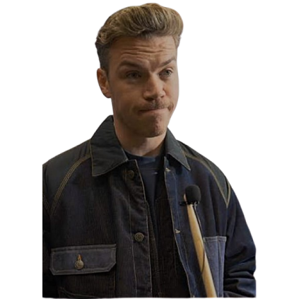 Will Poulter Union County Denim Jacket