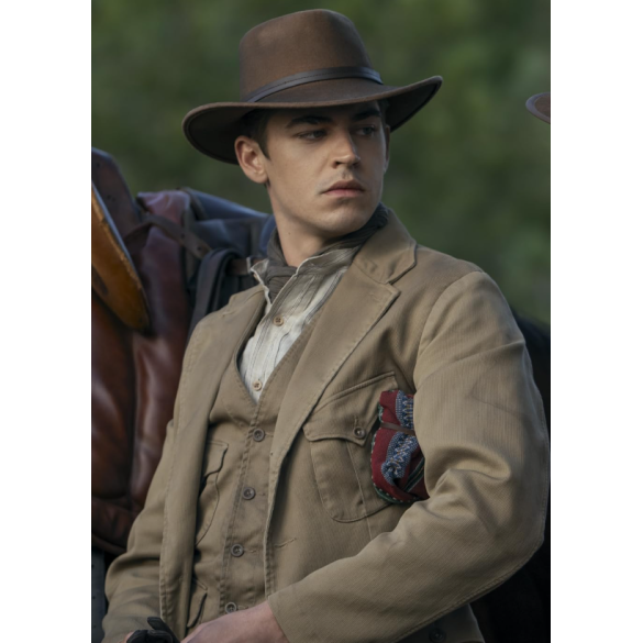 Young Sherlock Hero Fiennes Tiffin Brown Coat