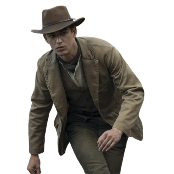 Young Sherlock Hero Fiennes Tiffin Brown Coat