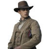 Young Sherlock Hero Fiennes Tiffin Brown Coat