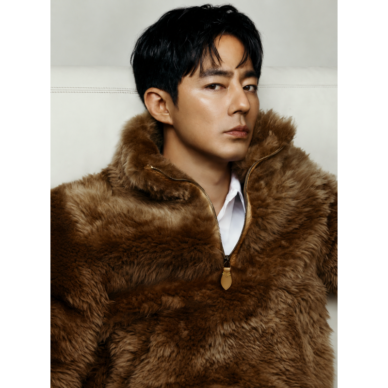 Zo In Sung Hope Brown Fur Coat