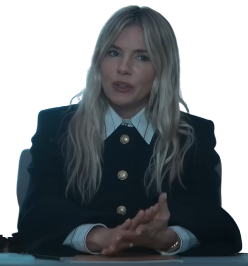 Carla Duval War Sienna Miller Black Outfits