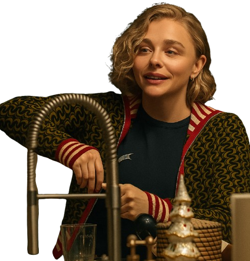 Chloe Grace Moretz Oh What Fun Movie Jacket