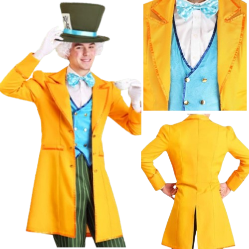 Classic Mad Hatter Halloween Yellow Outfits